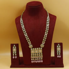 Long  Polki Necklace Set 4887-21