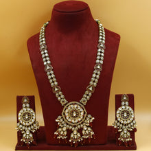 Long Neck Polki Necklace Set 5760-21