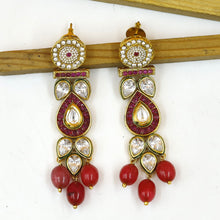 Ruby Polki Pendant Set  4779-8844