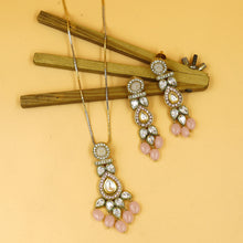 Light Weight Stylish Polki Pendant Set 4460-21