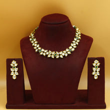 Round Neck Kundan Necklace Set 3702-28