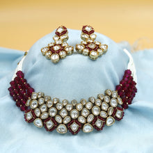 Choker Kundan Necklace Set 8213-4