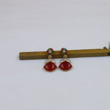 Moissanite Round Neck Kundan Necklace Set 19084-87