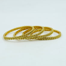 Antique Gold Plated Bangles 3279-7344