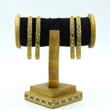 Ruby Green Bangles/Kada 1656-5721