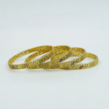 Ruby Green Bangles/Kada 1656-5721