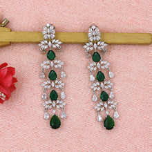 Danglers Zircon/AD Earring 16607-31