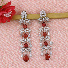Danglers Zircon/AD Earring 16607-31