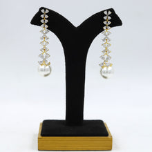 Danglers Zircon/AD Earring 17400-34