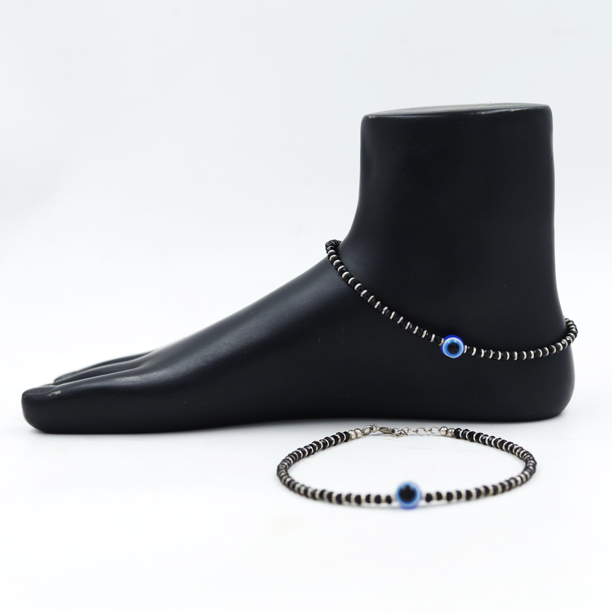 Blue Silver Payal 14785-1925