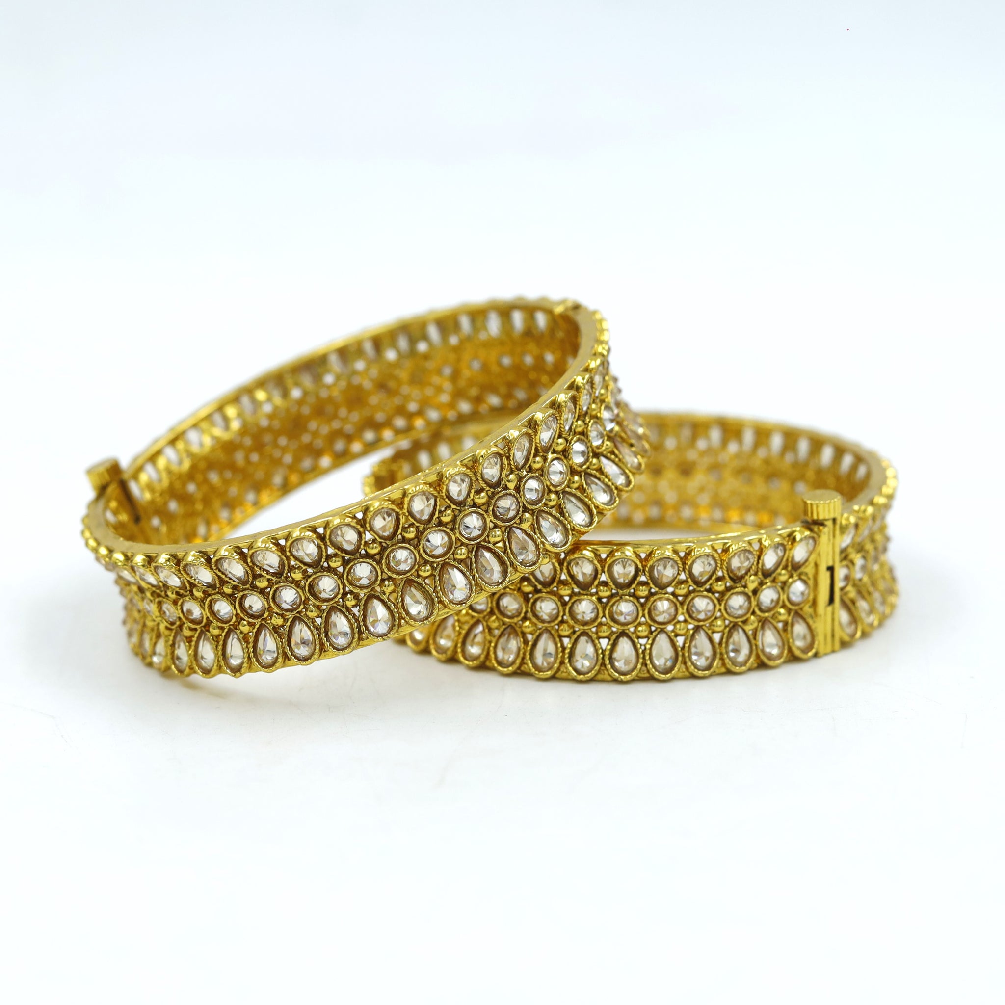 Gold Look Bangles/Kada 4116-36384