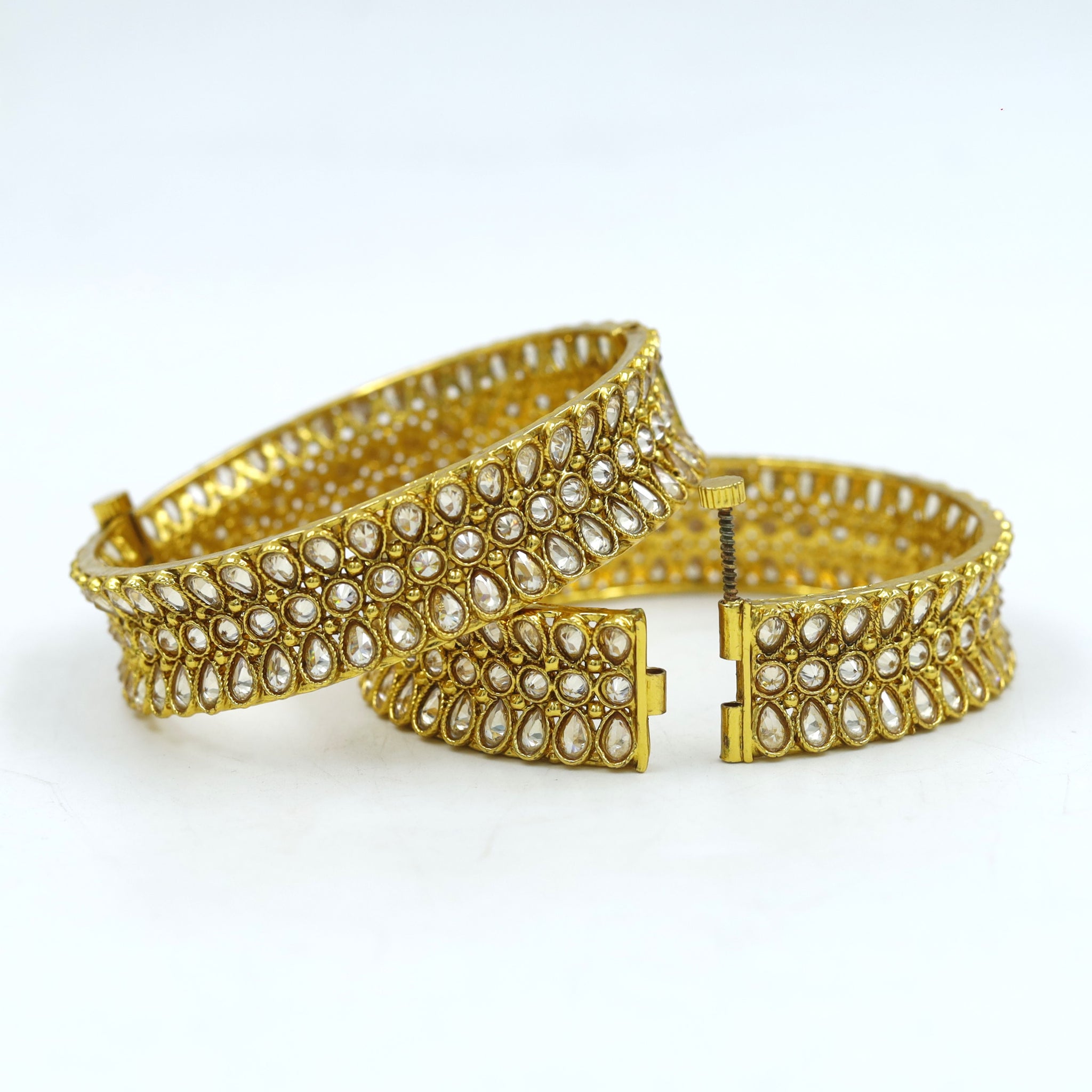 Gold Look Bangles/Kada 4116-36384