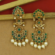 Danglers Gold Look Earring 17444-100