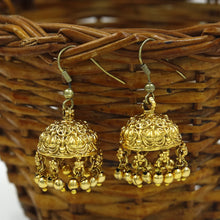 Jhumki Gold Look Earring 17445-100