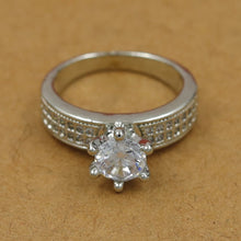 Zircon/AD Solitaire Ring 2160-6225