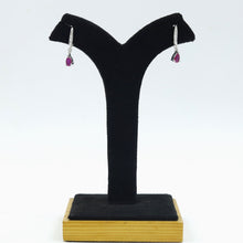 Ruby Zircon/AD Earring 2165-6230