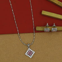 Zircon/AD Pendant Set 1168-69