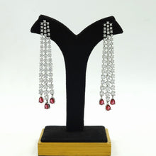 Zircon/AD Long Earring 17778-4960