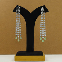 Zircon/AD Long Earring 17778-4960