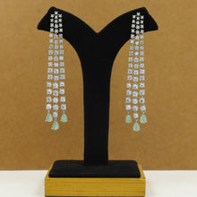 Zircon/AD Long Earring 17778-4960