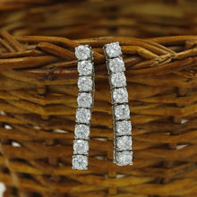 Danglers Zircon/AD Earring 17438-100
