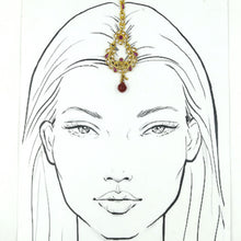 Light Maang Tikka 17454-100