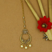 Gold Look Maang Tikka 17453-100