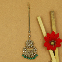 Mehandi Finish Maang Tikka 17458-100