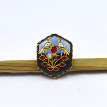 Sabyasachi Inspired Moissanite Kundan Ring 16828-87