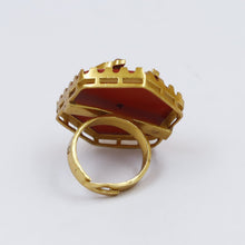 Sabyasachi Inspired Moissanite Kundan Ring 16828-87