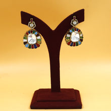 Moissanite Choker Kundan Necklace Set 19080-87