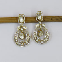 Moissanite Chandbali Kundan Earring 19114-87
