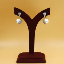 Light Pearl Zircon/AD Earring 19126-31