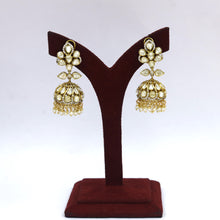 Moissanite Jhumki Kundan Earring 19118-87