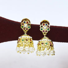 Jhumki Jadau Earring 19176-48