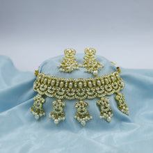 Choker Jadau Necklace Set 19225-48