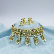 Choker Jadau Necklace Set 19225-48