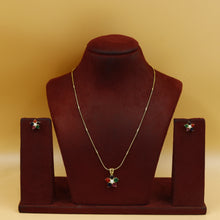Light Jadau Pendant Set 19160-48