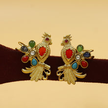 Moissanite Sabya Inspired Kanphool Kundan Earring 19104-87