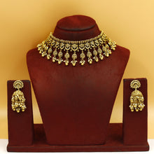 Choker Antique Necklace Set 19288-28