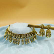 Choker Antique Necklace Set 19288-28