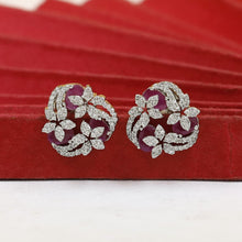Tops/Studs Zircon/Ad Earring 19457-69