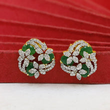 Tops/Studs Zircon/Ad Earring 19457-69