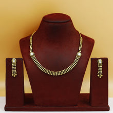 Round Neck Antique Necklace Set 19308-28