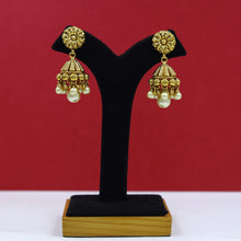 Jhumki Gold Look Earring 17495-100