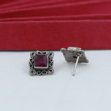Ruby Silver 925 Hallmarked Earring 5964-100