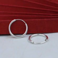 Pure 925 Hallmarked Silver Earring Bali 14353-22