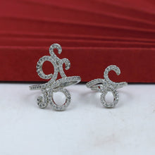 Zircon/AD Cocktail Adjustable Ring 2224-6289