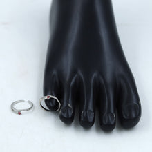 Pure Silver 925 Hallmarked Toe Ring 8149-22