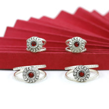 Pure Silver Thumb Toe Ring Set 5400-100